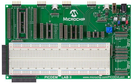 Microchip - DM163046 - Microchip PICDEM Lab II ƽ̨ ΢  DM163046; Ƕʽ ΢ (PIC8 ں)		