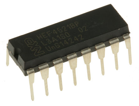 NXP - HEF4521BP,652 - NXP Ƶ HEF4521BP, 3  15 VԴ, 16 PDIPװ		