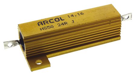 Arcol - HS50 24R J - Arcol HS50 ϵ HS50 24R J 50W 24 5%  尲װ̶ֵ, Ӷ, Ƿװ		