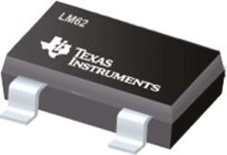 Texas Instruments - LM62BIM3/NOPB - Texas Instruments LM62BIM3/NOPB ¶ȴ, 2Cȷ, ģӿ, 2.7  10 VԴ, 0  +90 C¶, 3 SOT-23װ		