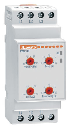 Lovato - PMV30A575 - Lovato PMV30 ϵ 3 ѹ ؼ̵ PMV30A575, ˫ , 380  575 V 		