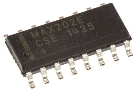 Maxim - MAX202ECSE+ - Maxim MAX202ECSE+ 120kbps ·շ, EIA/TIA-232-E, RS-232, V.28ӿ, 2-TX 2-RX 2-TRX, 5 VԴ, 16 SOICװ		