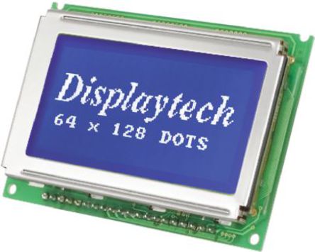 Displaytech - 64128Q CC BC-3LP - Displaytech ͸ ͼ LCD ɫʾ 64128Q CC BC-3LP, LED, 128 x 64pixels		