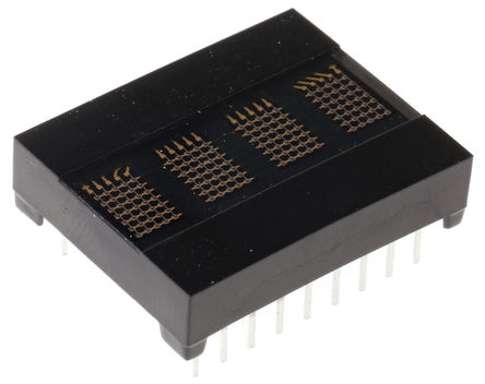 OSRAM Opto Semiconductors - DLO 2416 - Osram Opto 4ַ ĸ 7 x 5 ɫ LED ʾ DLO 2416, 0.1 mcd/, 5.03mmַ, ͨװװ		