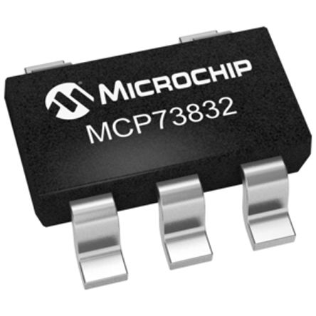 Microchip - MCP73832T-2ACI/OT - Microchip MCP73832T-2ACI/OT ӡ﮾ۺ س, 3.75  6 VԴ, 5 SOT-23װ		