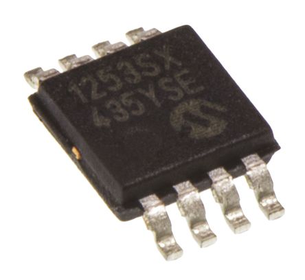 Microchip - MCP1253-33X50I/MS - Microchip MCP1253-33X50I/MS Step Down/Step Up ɱ, 1 MHz, 120mA, 3.3 V5 V, 8 MSOPװ		