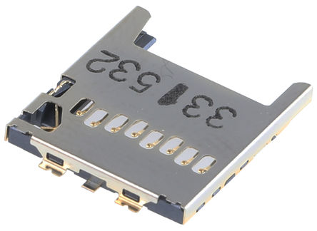 Molex - 504077-1891 - Molex 1.1mmھ 8 ֱ ĸ SMT MicroSD ͷ 504077-1891, Ӷ˽		