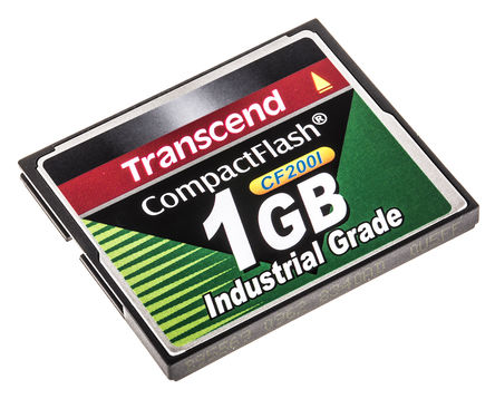 Transcend - TS1GCF200i - Transcend 1 GB CF  SLC		