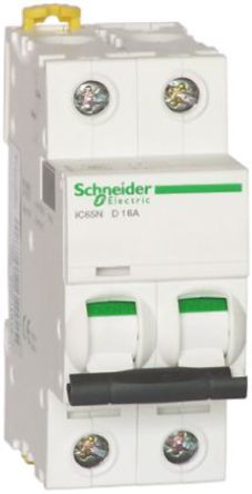 Schneider Electric - A9F18210 - Schneider Electric Acti 9 iC65N ϵ 2 MCB A9F18210, C բ		