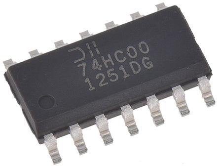 DiodesZetex - 74HC00S14-13 - DiodesZetex 74HC00S14-13 4 ʩ 2 NAND ߼, ʽ, 5.2mA, 2  6 VԴ, 14 SOICװ		