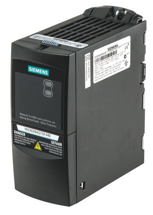 Siemens - 6SE64402AB125AA1 - Siemens MICROMASTER 440 ϵ IP20 0.25 kW Ƶ 6SE64402AB125AA1, 0  550 Hz, 3.2 A, 200  240 V 		
