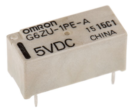 Omron - G6ZU-1PE-A DC5 - Omron ˫ PCB Ƶ̵ G6ZU-1PE-A DC5, 2.6GHz, 5V dc		