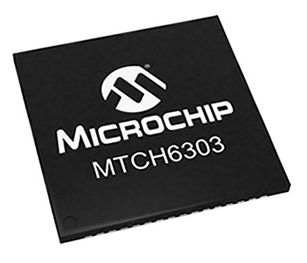 Microchip - MTCH6303-I/RG - Microchip MTCH6303-I/RG 10 λ ʽ ,  - I2Cӿ, 64 QFNװ		