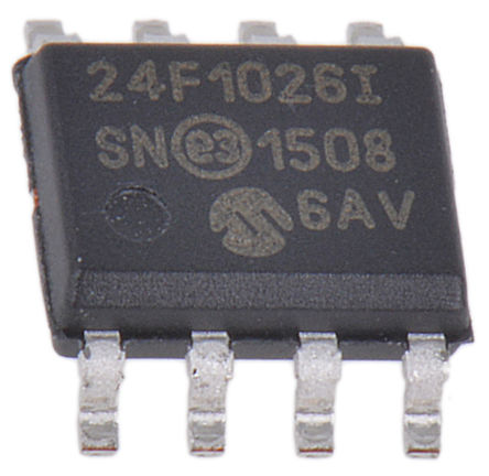 Microchip - 24FC1026-I/SN - Microchip 24FC1026-I/SN EEPROM 洢, 1024kb, 128K x, 8bit  - I2Cӿ, 900ns, 1.8  5.5 V, 8 SOICװ		