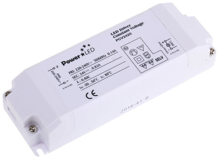 PowerLED - PCV2420 - PowerLED LED  PCV2420, 220  240 V , 24V, 0  830mA, 20W		