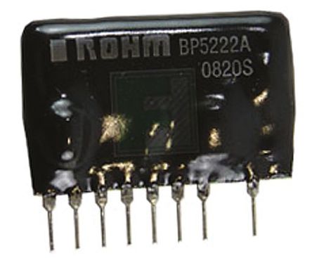 ROHM - BP5222A - ROHM BP5222A ֱ-ֱת, 15  38 V, 500mA, 11.2  12.8 V, 0.19 MHz, 8 SIPװ		