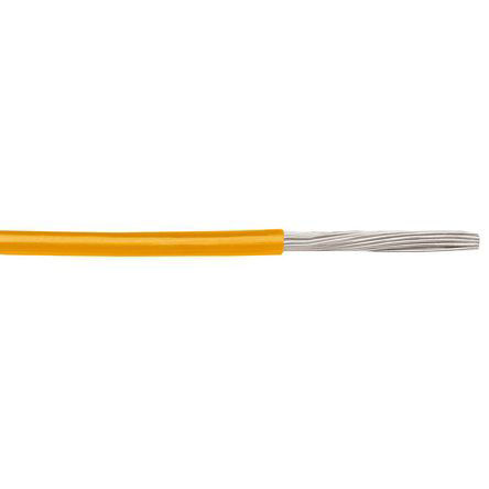 Alpha Wire - 1551 OR005 - Alpha Wire 30m ɫ 22 AWG MIL-W-76 /о ڲߵ 1551 OR005, 7/0.25 mm оʾ, 1 kV		