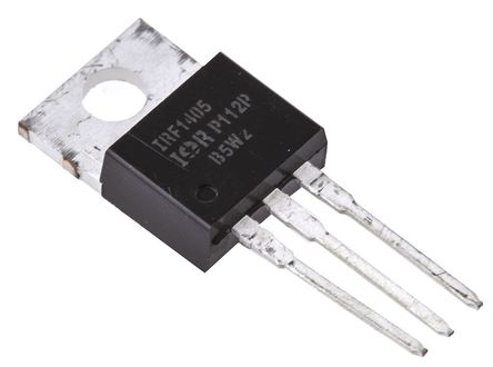 Infineon - IRF1405PBF - Infineon HEXFET ϵ Si N MOSFET IRF1405PBF, 169 A, Vds=55 V, 3 TO-220ABװ		