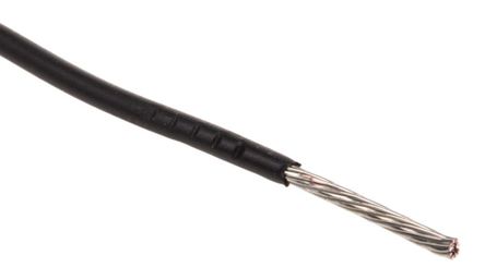 Alpha Wire - 6714 BK001 - Alpha Wire EcoWire ϵ 305m ɫ 20 AWG о ڲߵ 6714 BK001, 0.51 mm2 , 10/0.25 mm оʾ, 600 V		