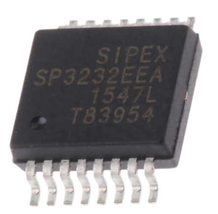 EXAR - SP3232EEA-L - EXAR SP3232EEA-L 235kbps ˫շ, RS-232ӿ, 2-TX 2-RX 2-TRX, 3  5.5 VԴ, 16 SSOPװ		