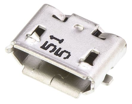 Molex - 105017-0001 - Molex 105017ϵ ֱ SMTװ ĸ micro USB  105017-0001, B, 30 V , 1.8A		