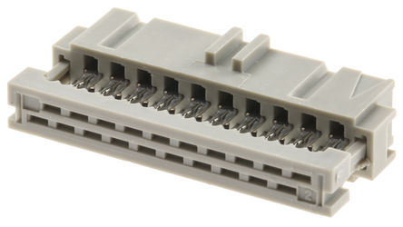 TE Connectivity - 2-215882-0 - TE Connectivity AMP-LATCH ϵ 2 20· 2.54mmھ ֱ ĸ IDC  2-215882-0, °װ		