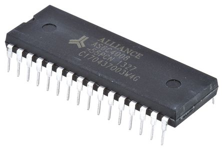 Alliance Memory - AS6C4008-55PCN - Alliance Memory AS6C4008-55PCN, 4Mbit SRAM ڴ, 512K x 8 λ, 2.7  5.5 V, 32 PDIPװ		
