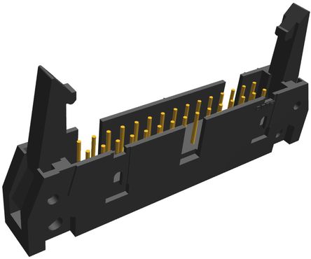 TE Connectivity - 5499206-7 - TE Connectivity AMP-LATCH ϵ�� 30· 2.54mm�ھ� (2��) ֱ PCB ���� 5499206-7, ���Ӷ˽�, 1A, ͨ��		