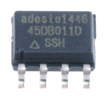 Atmel - AT45DB011D-SSH-B - Atmel AT45DB011D-SSH-B , 1Mbit (128K x 8 λ), SPIӿ, 6ns, 2.7  3.6 V, 8 SOICװ		