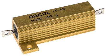 Arcol - HS50 1R2 J - Arcol HS50 ϵ HS50 1R2 J 50W 1.2 5%  尲װ̶ֵ, Ӷ, Ƿװ		