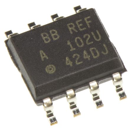Texas Instruments - REF102AU - Texas Instruments REF102AU Fixed 10V ѹο, 9.99  10.01 V, 0.1 %ȷ, 8 SOICװ		