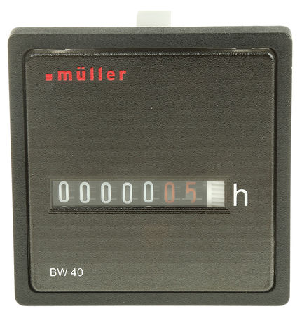 Muller - BW 40.28 24V 60 Hz - Muller BW40 ϵ 99999 еʾ Сʱ BW 40.28 24V 60 Hz, ѹ		
