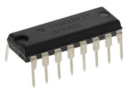 Texas Instruments - SN75468N - Texas Instruments SN75468N NPN ֶپܶ, 0.5 A, Vce=100 V, 16 PDIPװ		