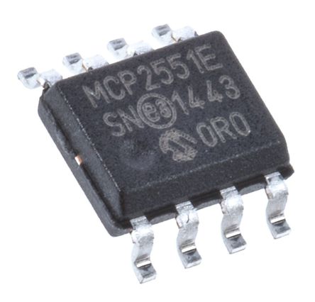 Microchip - MCP2551-E/SN - Microchip MCP2551-E/SN 1MBps CAN շ, ֧ISO 11898׼, ˯ߣϵ, 8 SOICװ		