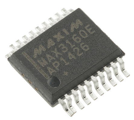 Maxim - MAX3160EAP+ - Maxim MAX3160EAP+ 10MBps ·շ, 2-TX 2-RX 2-TRX, 3.3 V5 VԴ, 20 SSOPװ		