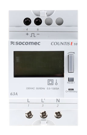 Socomec - 4850 3000 - Socomec Countis E10 ϵ 4850 3000  LCD ֹʱ, 		