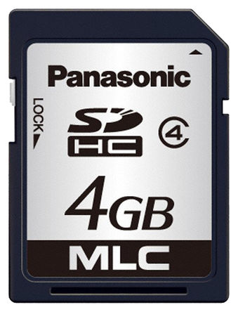Panasonic - RP-SDPC04DE1 - Panasonic 4 GB SD		