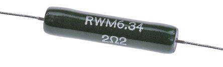 Vishay - RWM06342R20JS09E1 - Vishay RWM 6x34 ϵ 8W 2.2  Ƶ RWM06342R20JS09E1, 5%, 75ppm/C		
