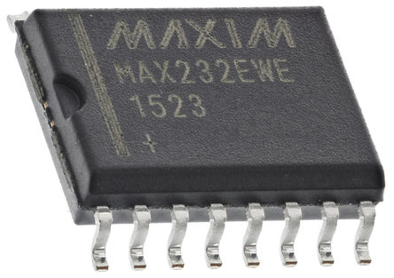 Maxim - MAX232EWE+ - Maxim MAX232EWE+ 120kbps ·շ, EIA/TIA-232-E/ RS-232/ V.24/ V.28ӿ, 2-TX 2-RX 2-TRX, 5 VԴ, 16 SOIC Wװ		