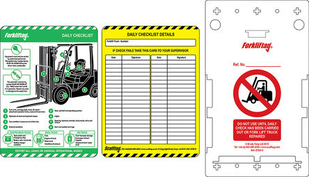 Brady - 831713 - Forkliftag Kit,English		