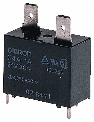 Omron - G4A1AE5DC - Omron G4A1AE5DC  PCB װ Ǳ̵, 20 A, 5V dc		