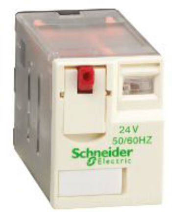 Schneider Electric - RXM3AB1B7 - Schneider Electric RXM3AB1B7 3 ˫ ʽ Ǳ̵, 10 A, 24V ac		