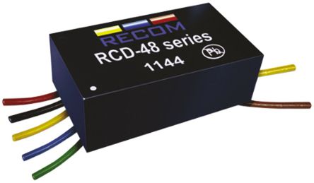 Recom - RCD-48-0.35/W - Recom LED  RCD-48-0.35/W, 9  60 V ֱ, 2  56V, 0  350mA, 19.6 W		