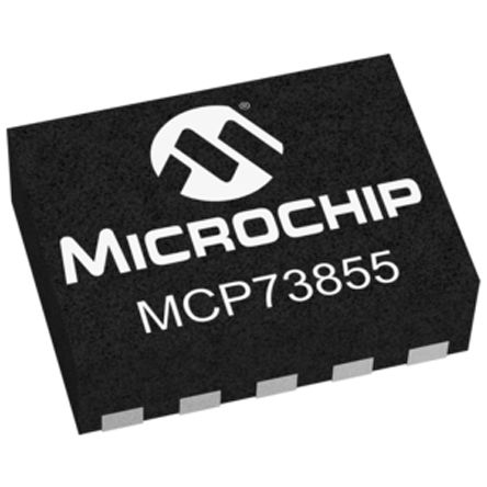 Microchip - MCP73855-I/MF - Microchip MCP73855-I/MF ӡ﮾ۺ س, 4.5  5.5 VԴ, 10 DFNװ		