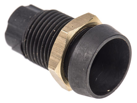 Arcolectric - A105000AAD - Arcolectric LED 拧入式 面板安装 指示灯灯座 A105000AAD, 10mm直径, 16.9 mm长, 5 mm 灯尺寸, 8mm 面板孔直径		