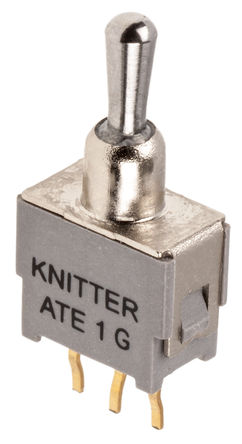 KNITTER-SWITCH - ATE 1 G - KNITTER-SWITCH ˫ л ATE 1 G, (On)-Off-(On), 50 mA @ 48 V ֱ		