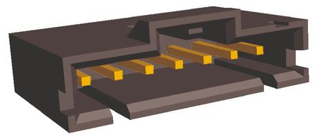 TE Connectivity - 5-104363-6 - TE Connectivity AMPMODU MTE ϵ 7· 2.54mmھ (1) ֱ PCB  5-104363-6, Ӷ˽, 3A, ͨ		