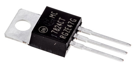 ON Semiconductor - MC7824CTG - ON Semiconductor MC78xx ϵ MC7824CTG ѹ, Ϊ 40 V, 24 V, 4%ȷ, 1A, 3 TO-220		