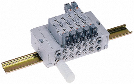 SMC - SX5000-52/53-1A-Q(KIT) - End block assembly for sub-base valve		