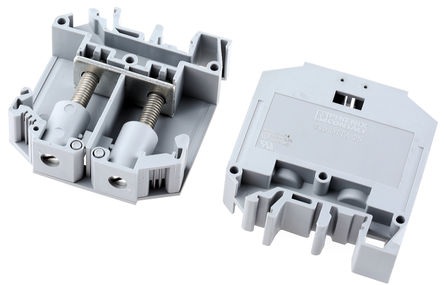 Phoenix Contact - 0790491 - Phoenix Contact OTTA 系列 灰色 标准 DIN 导轨端子 0790491, 101A, 800 V		
